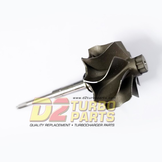 TW-D2TP-0143 Turbine Wheel | Osovina | 729125-0007, 729125-0008, 729125-0009,  729125-0012, 72